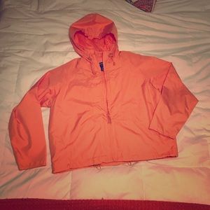 Melon Orange Nylon Jacket